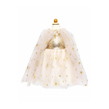 Great Pretenders Golden Glam Cape | 4-6Y