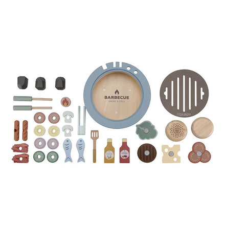 Little Dutch Barbecue Toy Set Houten Speelset