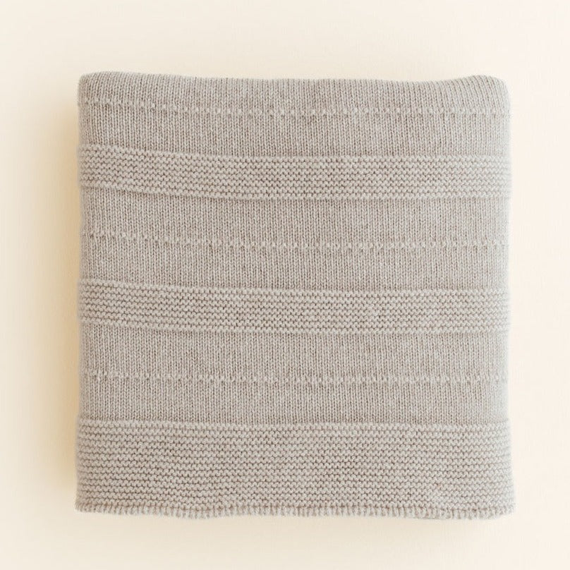 Hvid Deken Blanket Holly | Pebble