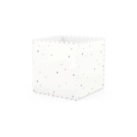 Play & Go EEVAA 2-In-1 Speeltapijt Puzzelmat & Opbergbox | Wereldkaart Kleur 120x180cm