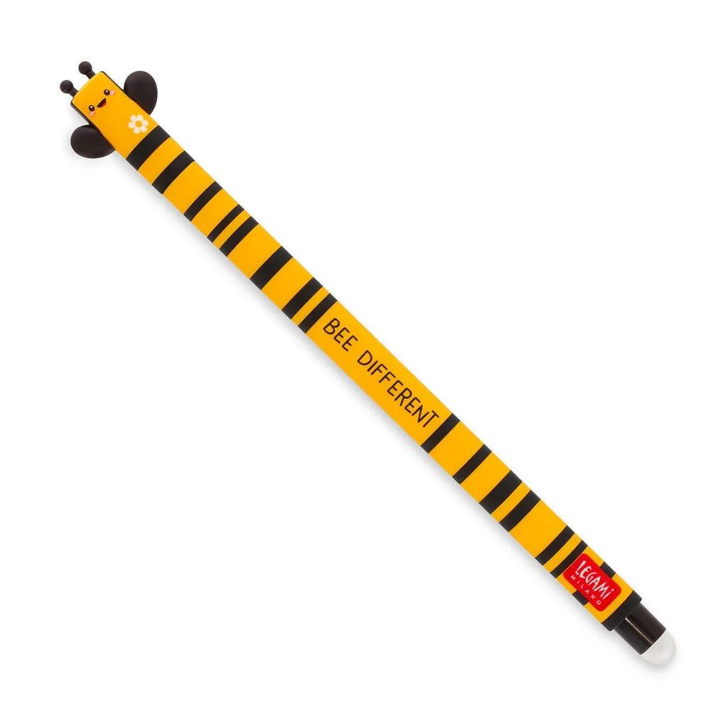 Legami Uitwisbare Erasable Gelpen Bee 0,7 mm | Zwarte Inkt