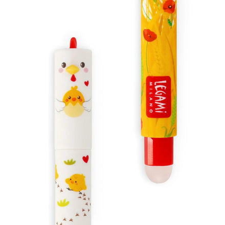 Legami Uitwisbare Erasable Gelpen Hen 0,7 mm | Rode Inkt