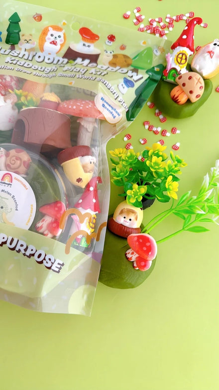 Earth Grown KidDoughs Klei Speelset | Paddenstoelweide
