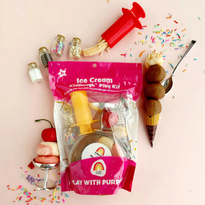 Earth Grown KidDoughs Klei Speelset | Ice Cream Sundae