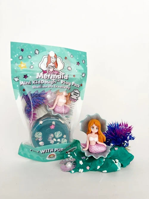 Earth Grown KidDoughs Klei Speelset | Mini Zeemeermin