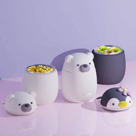 Asobu Food Jar 600 ml | Konijn