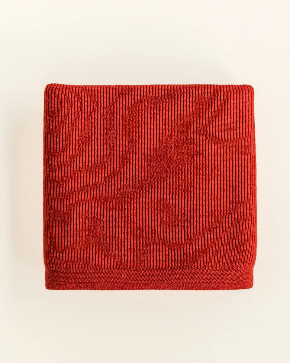 Hvid Deken Felix | Rood