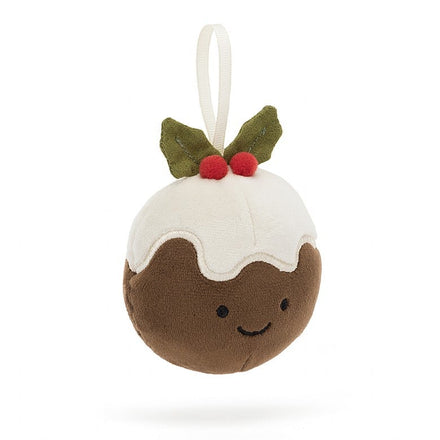 Jellycat Knuffel Festive Folly Christmas Pudding