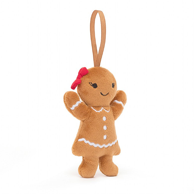 Jellycat Knuffel Festive Folly Gingerbread Ruby