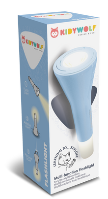 Kidywolf Flashlight Zaklamp | Blue