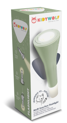 Kidywolf Flashlight Zaklamp | Green