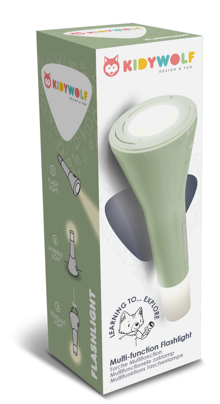 Kidywolf Flashlight Zaklamp | Green