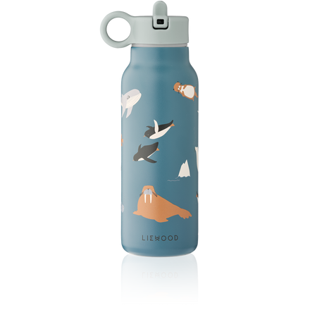 Liewood Falk Drinkfles 350ml | Arctic Sea / Ocean View