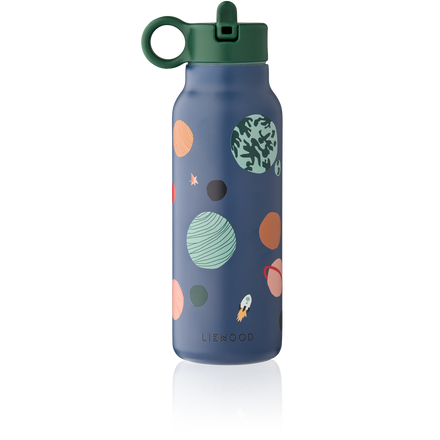 Liewood Falk Drinkfles 350ml | Universe / Classic Navy