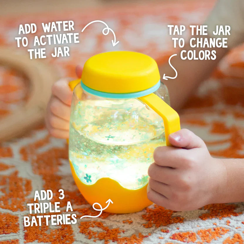 Glo Pals Sensorische Play Jar | Ladybug