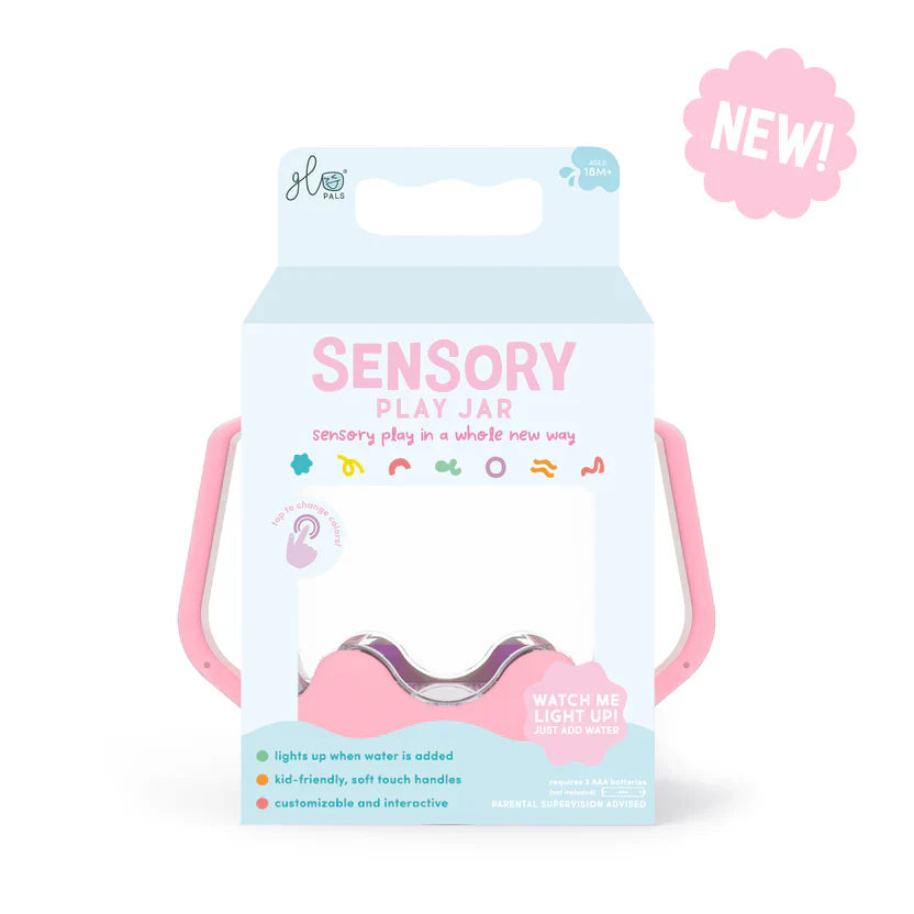 Glo Pals Sensorische Play Jar | Bubblegum