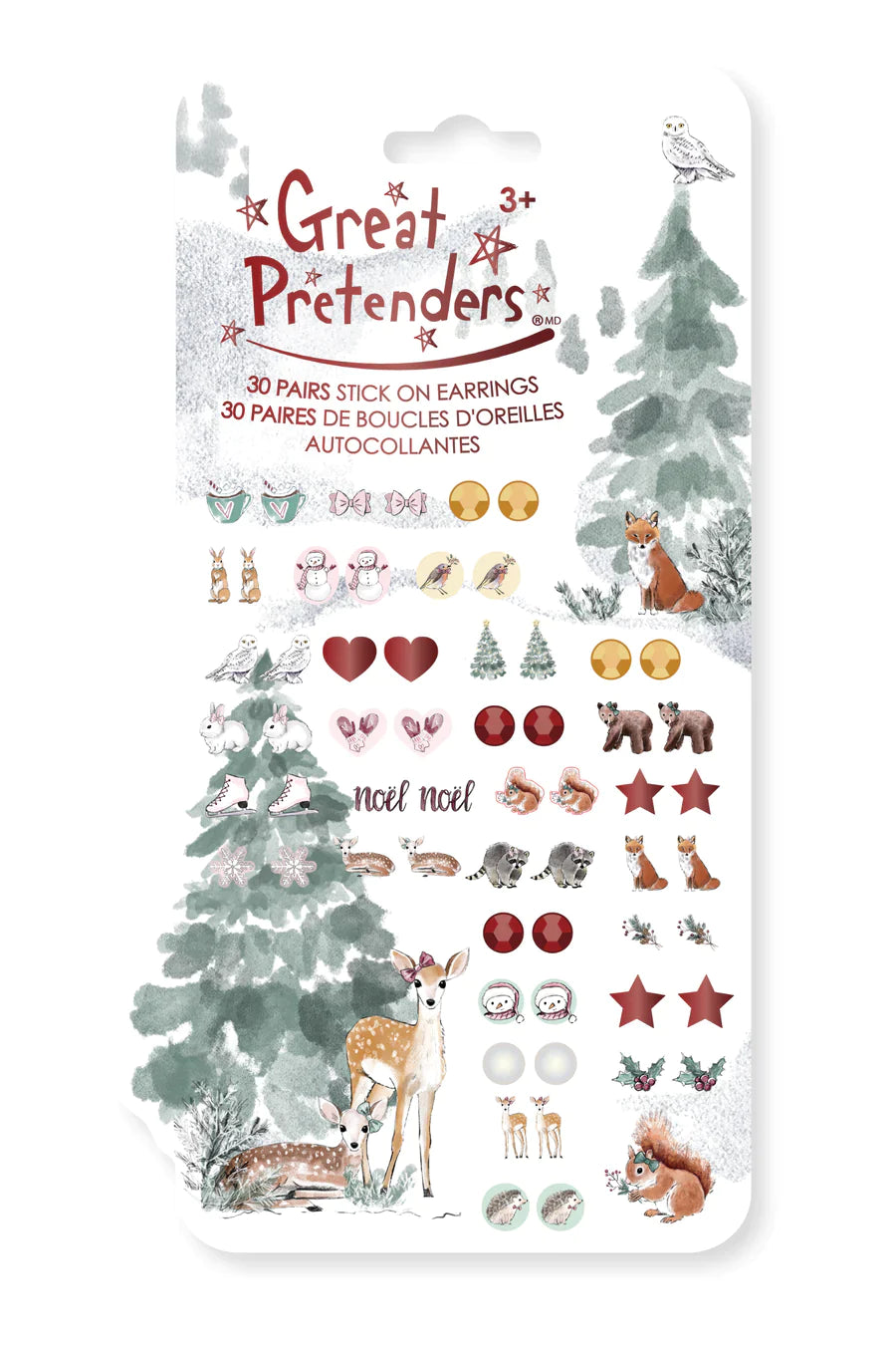 Great Pretenders Stick On Earrings | Woodland Fawn