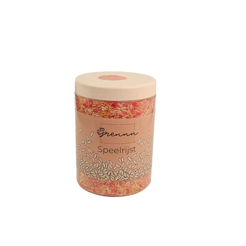 Grennn Speelrijst | 750g Pink Flower Mix