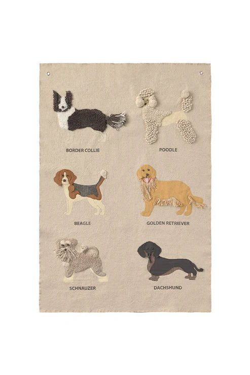 Lorena Canals Wandhanger | Dogs