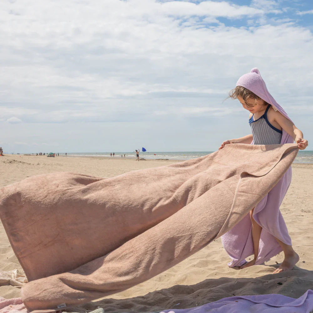 Timboo Handdoek 100x150cm | Feather Grey