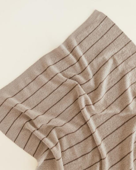 Hvid Deken Harry | Sand/Mocha