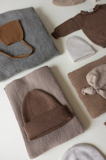 Hvid Deken Blanket Herbie | Taupe