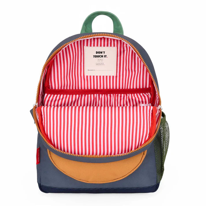 Hello Hossy rugzak Mini Marine voorvak met ritssluiting