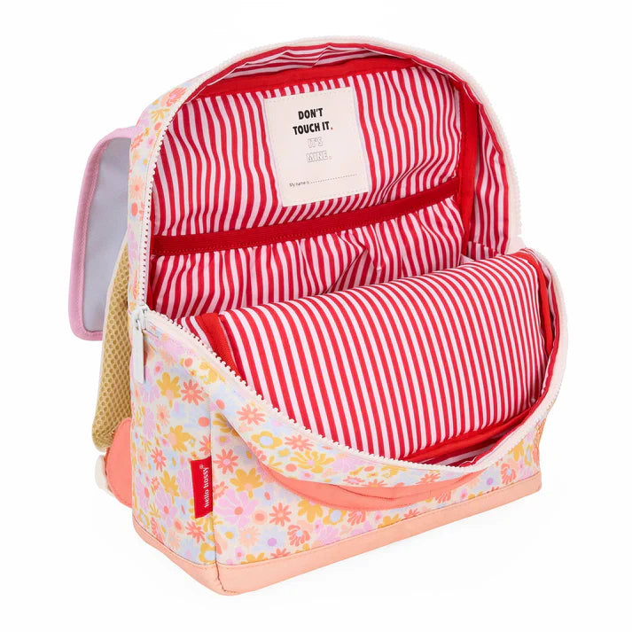 Hello Hossy Rugzak Retro Flowers | 2-5Y