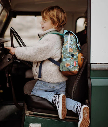 Hello Hossy Rugzak Smiley | 2-5Y
