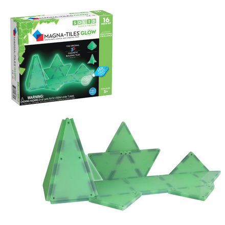 Magna-Tiles Glow In The Dark | 16 Stuks