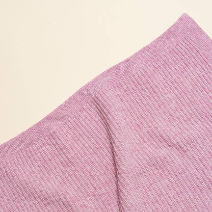 Hvid Kiki Cotton Candy babydeken, in België gebreid, ideaal in wieg of kinderwagen, De Gele Flamingo