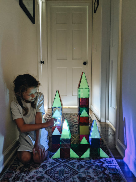 Magna-Tiles Glow In The Dark | 16 Stuks