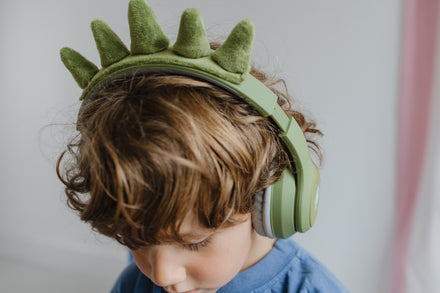 Kidywolf Kidyears Bluetooth Hoofdset Met Magnetische Oren 85 Db | Dino