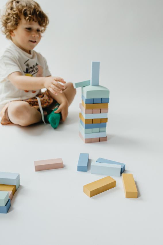 Moes Play Tower Blocks Speelblokken | 42 Stuks