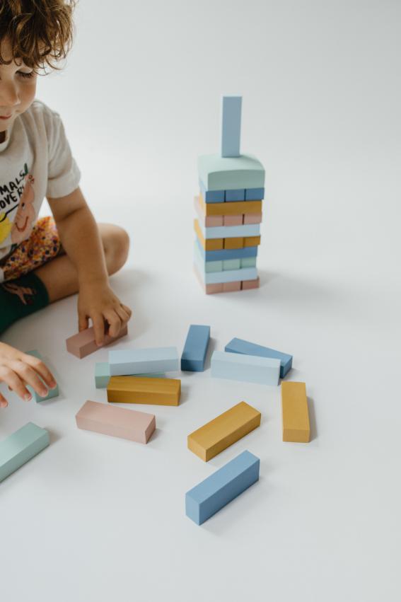 Moes Play Tower Blocks Speelblokken | 42 Stuks