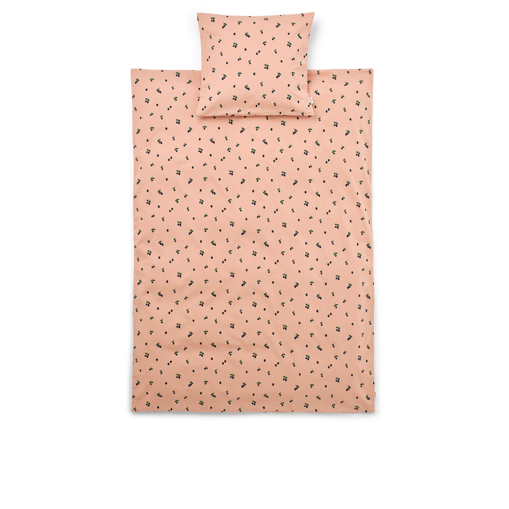 Liewood Ingeborg Junior Printed Bedset | Berry / Pale Tuscany