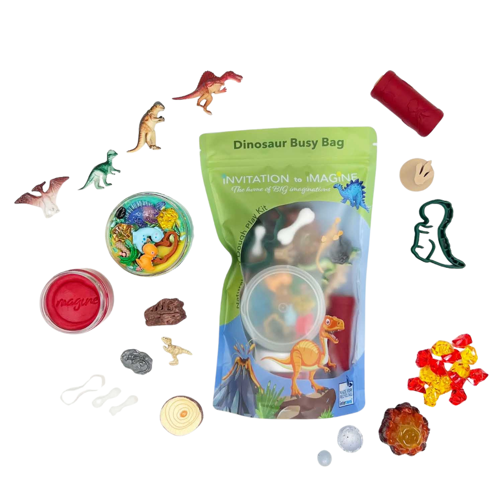 Invitation to Imagine Busy Bag | Dinosaur