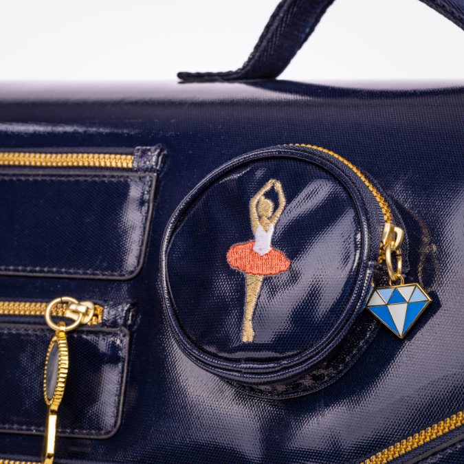 Jeune Premier It Bag Midi | Jewellery Box Navy