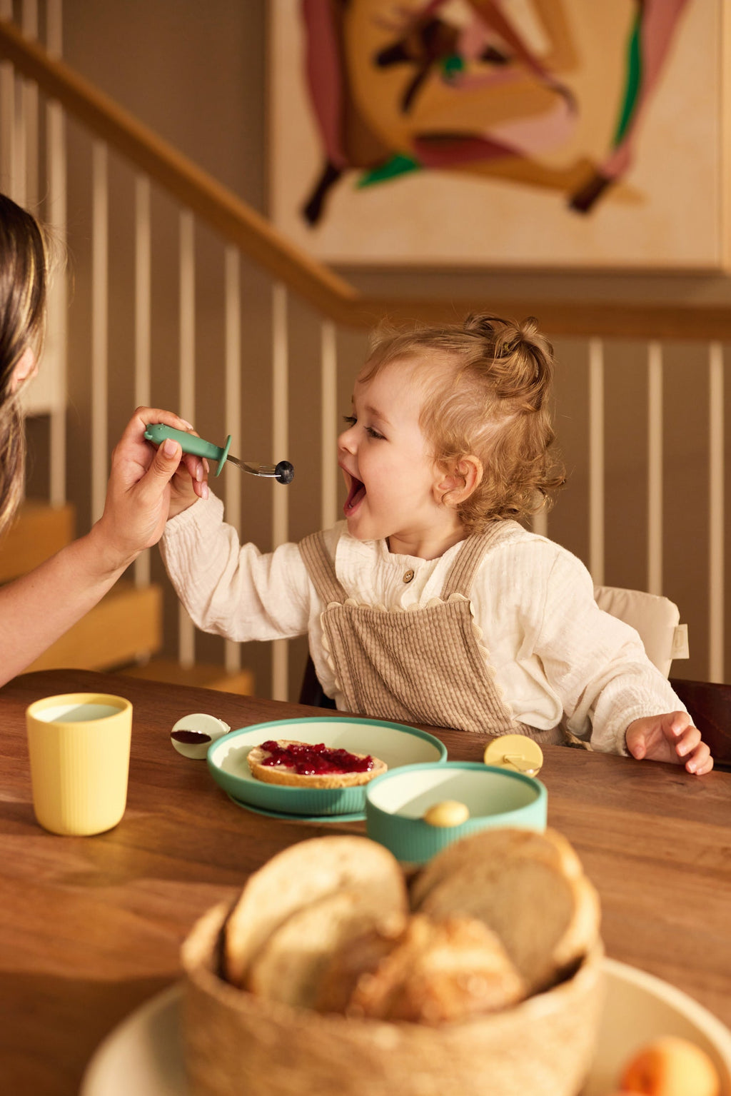 Jollein Kinderserviesset Siliconen | Jade Shades