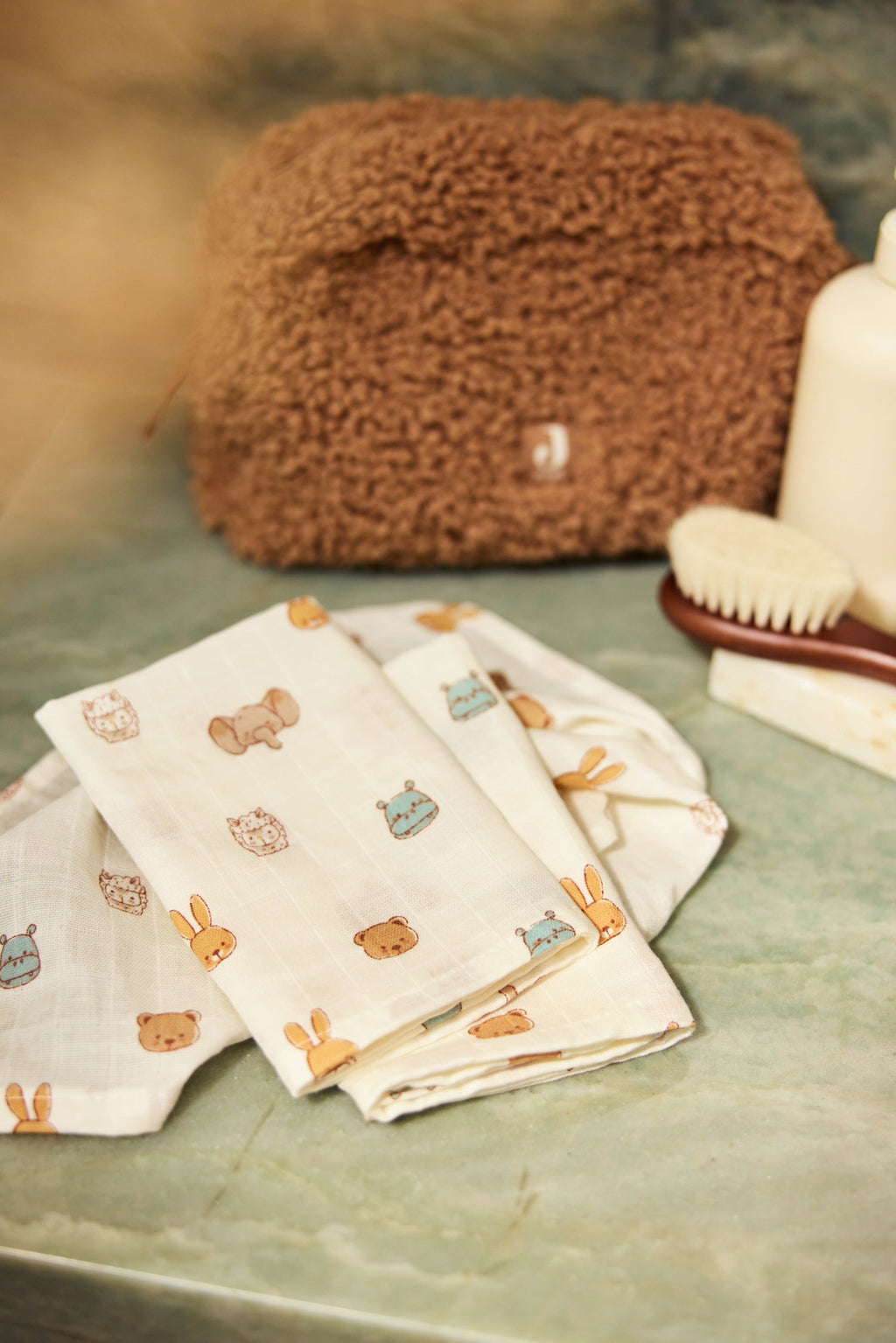 Jollein Hydrofiel Washandje 15x20cm | Jollies (3pack)