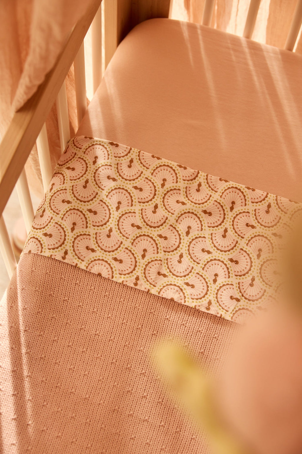 Jollein Hoeslaken Jersey 70/75x140/150cm | Soft Plumes