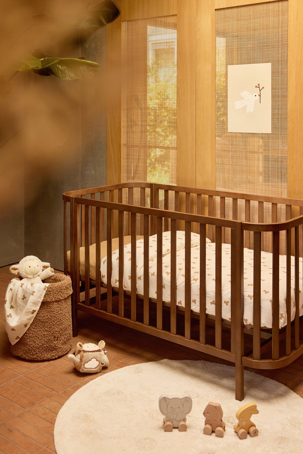Jollein Dekbedovertrek met sloop 100x140cm | Mini Teddy Bear