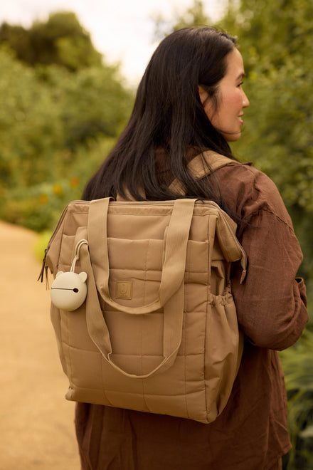 Jollein Luiertas rugzak Quilted Quinn | Bronze
