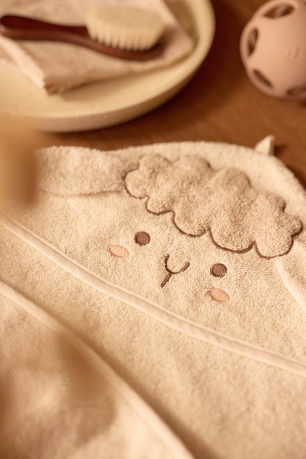 Jollein Badcape Badstof 75x75cm Sheep | Sonny