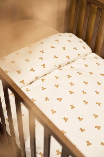 Jollein Hoeslaken Jersey 70/75x140/150cm | Hazel