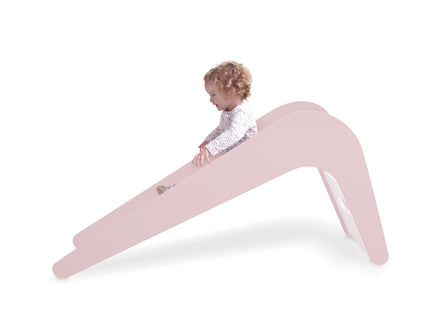 Jupiduu Glijbaan roze hout 145x43x68cm - Pink