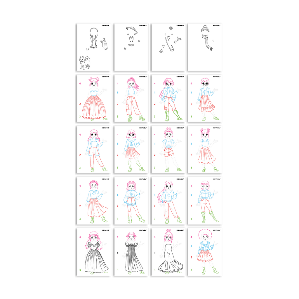 Kidywolf Kidydraw Lichtgevende Tablet Leren Tekenen En Schrijven | Roze Fashion