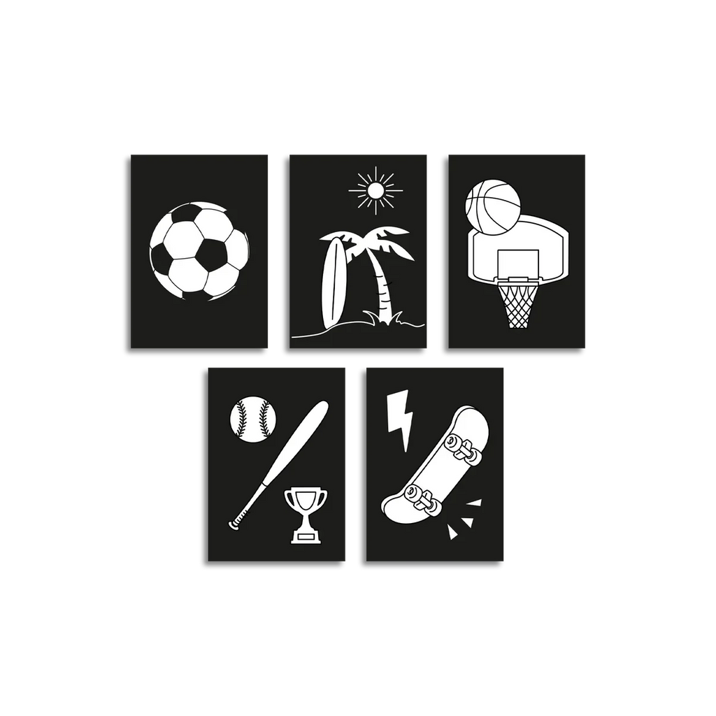 Kidywolf Refill Pack Voor Kidyneon: 3 Designs – Sport