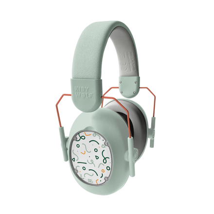 Kidywolf Kidynoise Gehoorbeschermers | Green