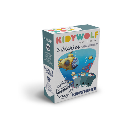 Kidywolf Kidystories voor Kidyslide | Adventure